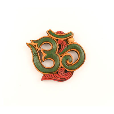 Wooden Om- Small Green