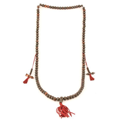 Mala- Bone with Counters- Large Dark