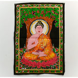 Buddha- Fabric Wall Hanging with Sequins