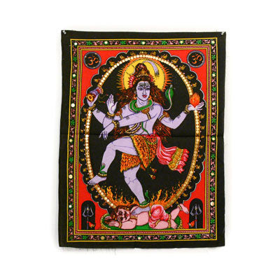 Natraj- Fabric Wall Hanging with Sequins