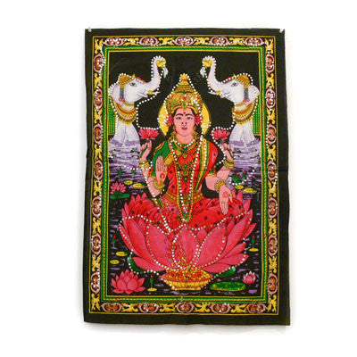 Laxmi- Fabric Wall Hanging with Sequins