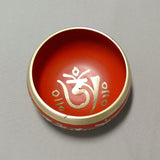 Alloy Bowl with Stick- Red- Extra Small