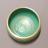 Alloy Bowl with Stick- Green- Small