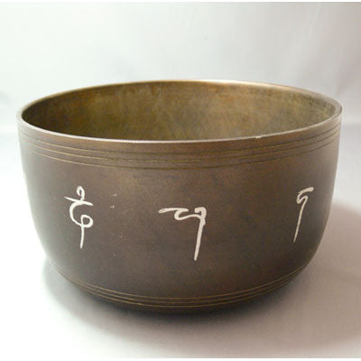 Alloy Bowl with Stick- Symbols- Large