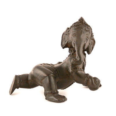 Ganesh- Crawling Resin Statue