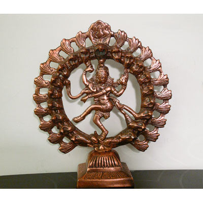 Natraj Dancing Shiva- Small Copper Statue