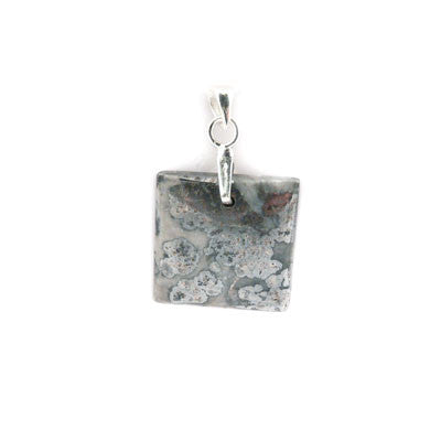 Silver Ore- Cobalt, ON. Rectangular Pendant