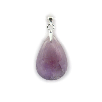 Amethyst- Thunder Bay, ON. Teardrop Pendant