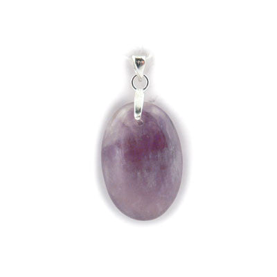 Amethyst- Thunder Bay, ON. Oval Pendant