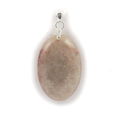 Green Aventurine- North Bay, ON. Oval Pendant
