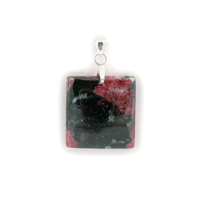 Eudialyte- Grenville, PQ. Rectangular Pendant
