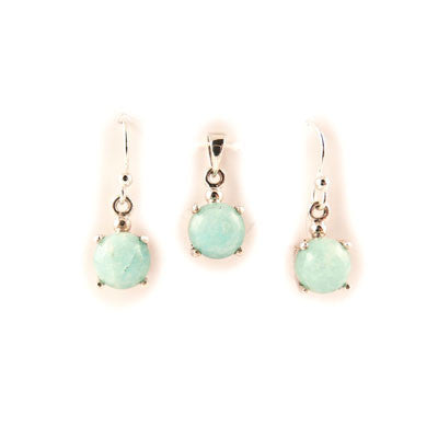 Round Amazonite Set