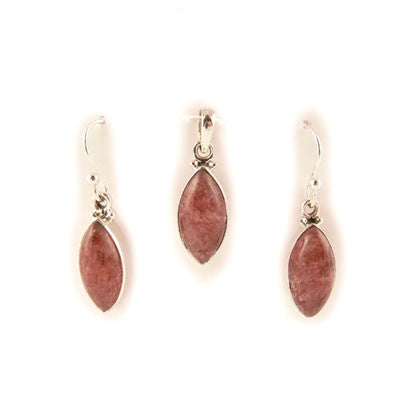 Marquise Red Aventurine Set