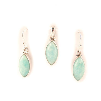 Marquise Amazonite Set