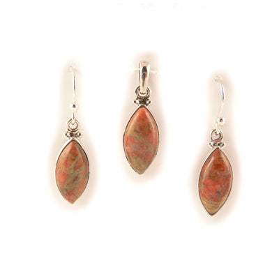 Marquise Unakite Set