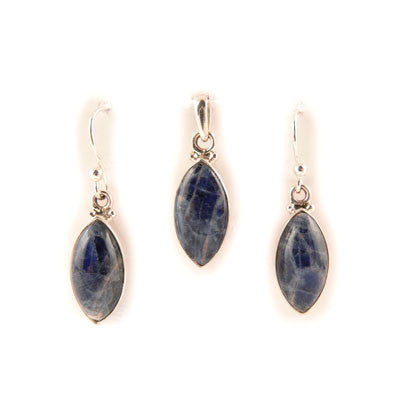 Marquise Sodalite Set