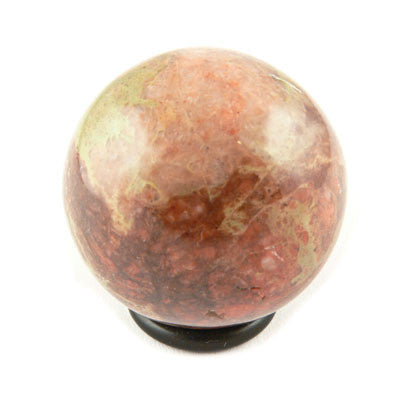 40-45mm- Laurentian Sheild Unakite Sphere- Mountaingrove, ON