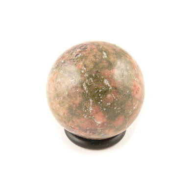 25mm- Laurentian Sheild Unakite Sphere- Marmora, Hastings County, ON