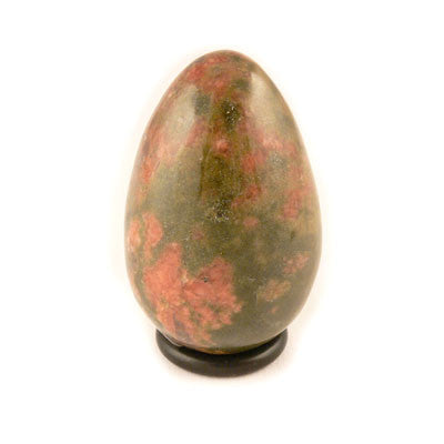 50mm- Laurentian Sheild Unakite Egg- Marmora, Hastings County, ON
