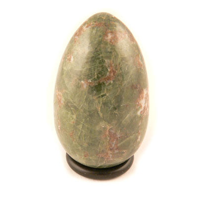45mm- Grossular Garnet in Diopside Egg- Bancroft, ON