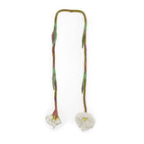 Felt 2 Lily Garland/Belt- White with Green