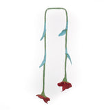 Felt 2 Lily Garland/Belt- Fuchsia with Green