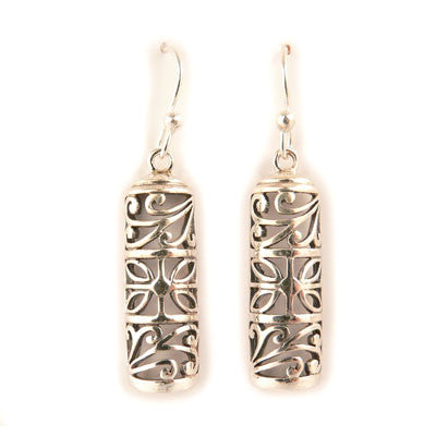 EP88- Plain Sterling Silver Trio Earrings