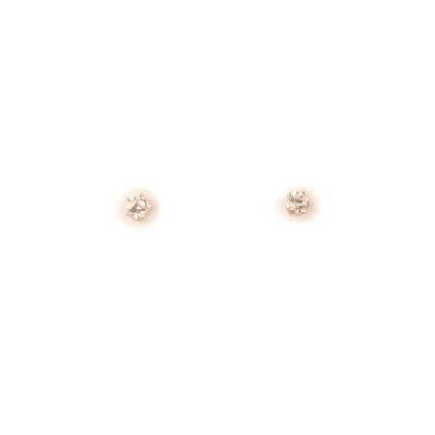 2.5mm- Cubic Zirconium (CZ) Stud Earrings