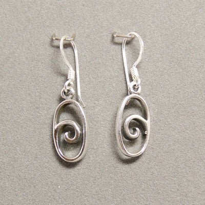 Circle Wave Earrings
