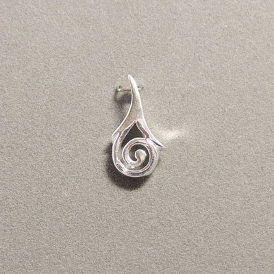 Capped Spiral Pendant