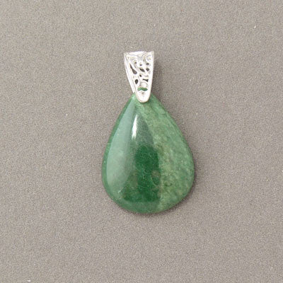 Verdite- Tear Drop Pendant