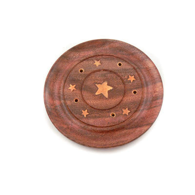 Incense Holder- Disk Incense Holder with Inlay