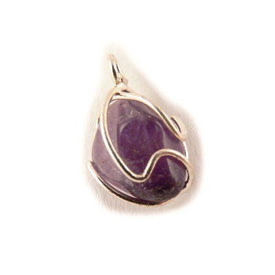Extra Small Gemlettes with Wire Cage- Amethyst