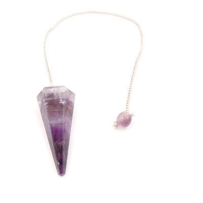 6 Sided Pendulum- Amethyst