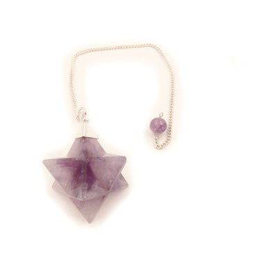 Merkaba Pendulum- Amethyst