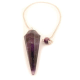 12 Sided Pendulum- Amethyst