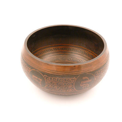 Batik Bowl with Stick - Medium