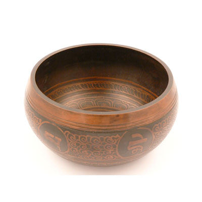 Batik Bowl with Stick - Large