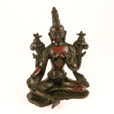 Green Tara- Extra Large without Necklace Resin Statue
