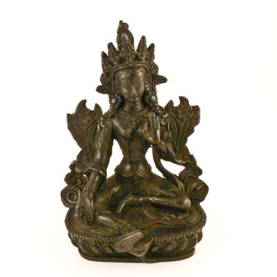 Green Tara- Large Resin Statue