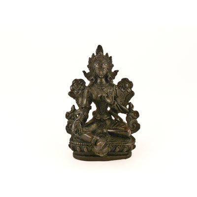 Green Tara- Medium Resin Statue