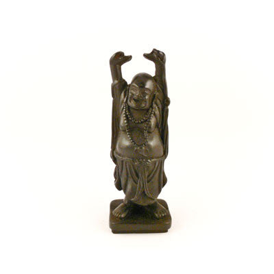 Prosperity Buddha- Standing with Arms Raised Resin Statue