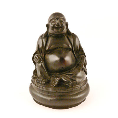 Prosperity Buddha- Sitting Resin Statue